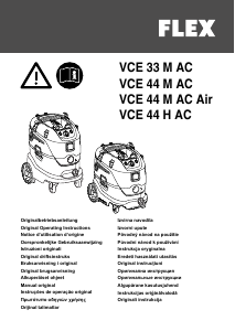 Manual Flex VCE 44 M AC Aspirador