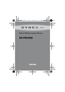 Handleiding Dynex DX-PWLMSE Muis