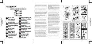 Εγχειρίδιο Olympus VN-5500 Φορητοί εγγραφέας