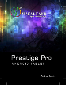 Manual Visual Land Prestige Pro Tablet