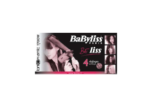 Brugsanvisning BaByliss 5712E BeLiss Hårtørrer