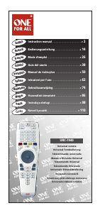Manuale One For All URC 7940 Telecomando
