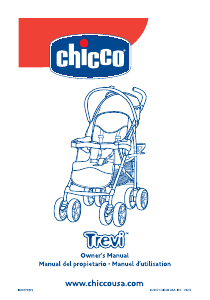 Manual de uso Chicco Trevi Cochecito