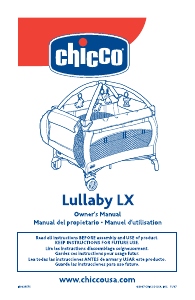 Mode d’emploi Chicco Lullaby LX Lit bébé