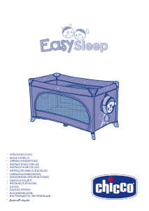 Instrukcja Chicco Easy Sleep Łóżko dziecięce