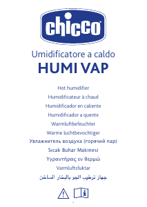 Manual de uso Chicco Humi Vap Humidificador