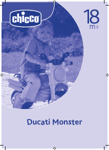 Instrukcja Chicco Ducati Monster