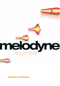 Mode d’emploi Celemony Melodyne Essential 1.2