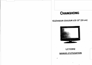 Mode d’emploi Changhong LC133H2 Téléviseur LCD