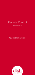 Manual Dish 54.0 Remote Control