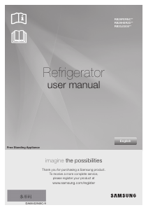 Handleiding Samsung RB33J3200SA/SH Koel-vries combinatie