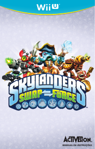 Manual Nintendo Wii U Skylanders - Swap Force