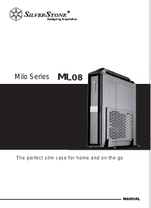 Manuale SilverStone ML08 Case PC