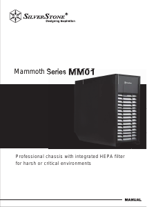 Manuale SilverStone MM01 Case PC