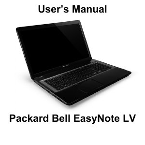 Bruksanvisning Packard Bell EasyNote LV44HCG-32344G50MNWS Bärbar dator