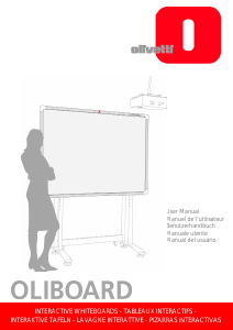 Bedienungsanleitung Olivetti OliBoard Interaktives Whiteboard