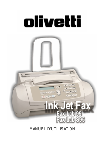 Mode d’emploi Olivetti Fax-Lab S95 Télécopieur