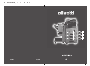 Mode d’emploi Olivetti d-COPIA 300MF Imprimante multifonction