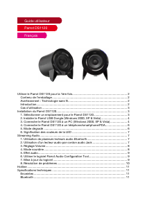 Mode d’emploi Parrot DS1120 Haut-parleur