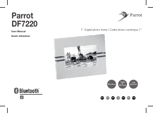 Manual Parrot DF7220 Moldura digital