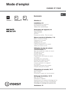 Handleiding Indesit I6I6C6A/FR Fornuis