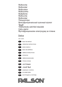 Manuale Palson 30575 Delice Pentola multifunzione