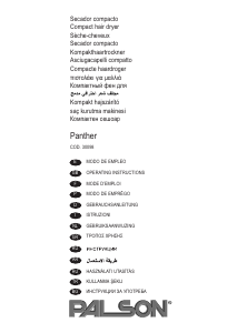 Manuale Palson 30098 Panther Asciugacapelli