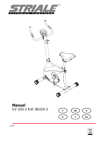 Manual Striale SV-320-3 Exercise Bike