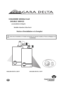 Mode d’emploi Chaffoteaux & Maury Niagara Delta 2.30 FF Chaudière chauffage central