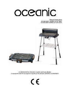 Mode d’emploi Oceanic OCEABC6040T Barbecue
