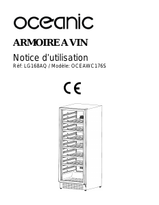 Mode d’emploi Oceanic OCEAWC176S Cave à vin
