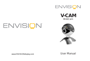 Manual de uso Envision V-CAM Webcam