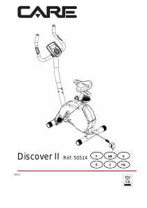 Manuale Care Fitness Discover II Cyclette