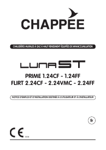 Mode d’emploi Chappée Luna ST Prime 1.24CF Chaudière chauffage central