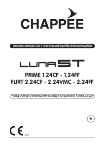 Mode d’emploi Chappée Luna ST Prime 1.24FF Chaudière chauffage central