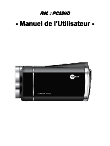 Mode d’emploi Mpman PC-25HD Caméscope