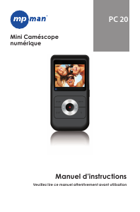 Mode d’emploi Mpman PC-20 Caméscope