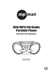 Handleiding Mpman CS-U52 Stereoset