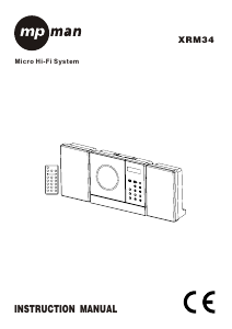 Manual Mpman XRM-34 Stereo-set