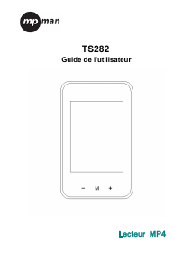 Mode d’emploi Mpman TS-282 Lecteur Mp3