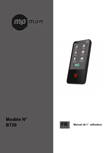 Mode d’emploi Mpman BT29 Lecteur Mp3