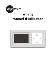 Mode d’emploi Mpman MP-F97 Lecteur Mp3