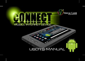 Handleiding Visual Land Connect Tablet