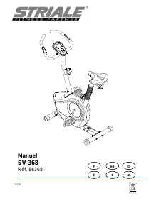 Mode d’emploi Striale SV-368 Vélo d’appartement