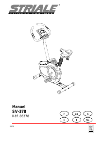 Manual Striale SV-378 Exercise Bike