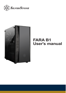 사용 설명서 SilverStone FARA B1 컴퓨터 케이스