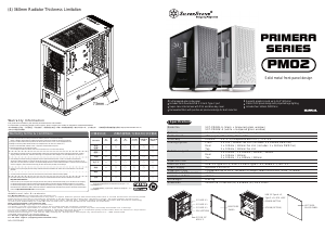 Manuale SilverStone PM02 Case PC