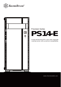 Handleiding SilverStone PS14-E PC behuizing