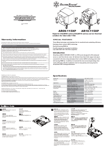 说明书 SilverStone AR09-115XP CPU散热器