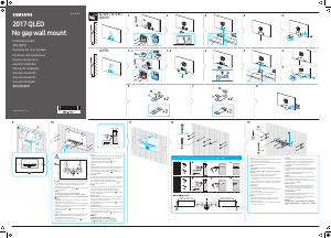 Manual de uso Samsung WMN-M15EB Soporte de pared